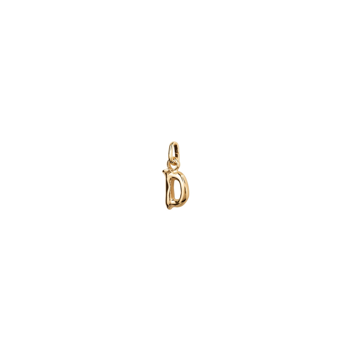 uno de 50 hang me letter d 1.5mm gold plated metal alloy charm