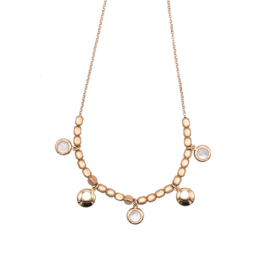 aquaforte mignon necklace with mother of pearl