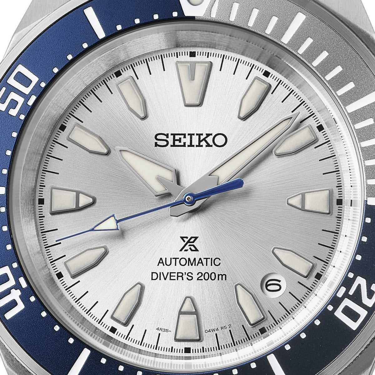 seiko 145th anniversary prospex diver's watch samurai mechanical limited edition in silvertone