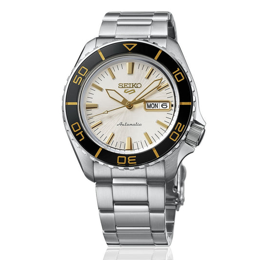 seiko 5 sports skx snzh in formal white