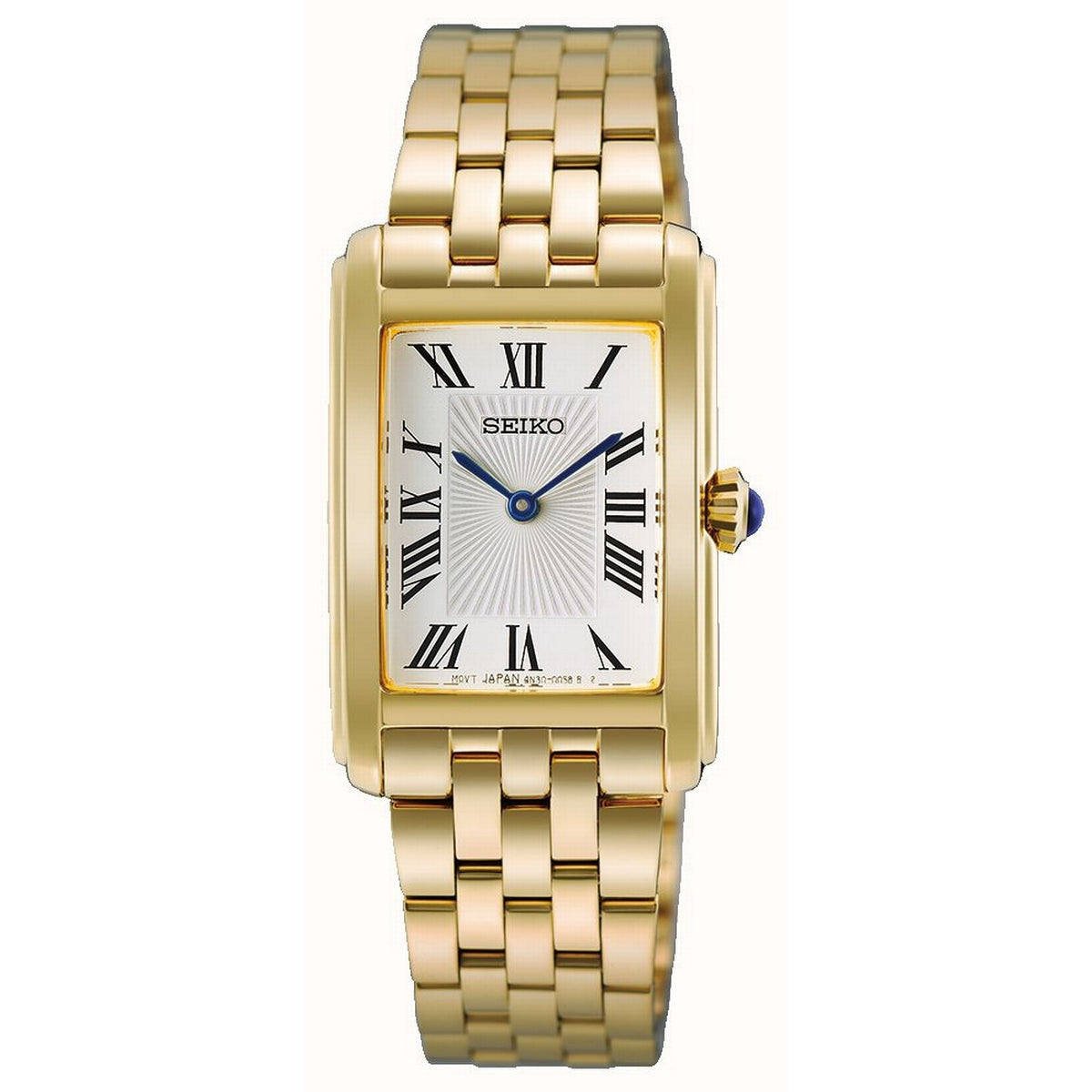 seiko selection dress gold plated watch