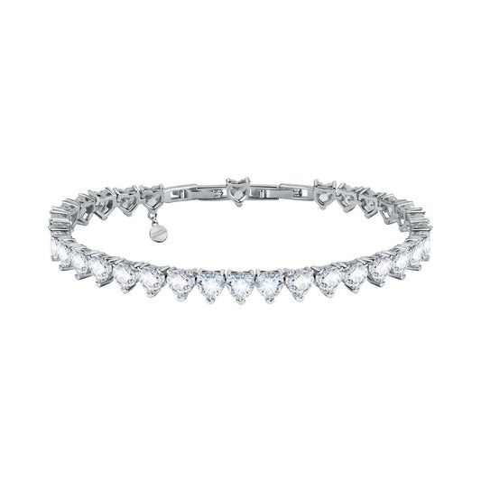 now j19auv49 chiara ferragni diamond heart tennis bracelet 175cm white heart stones