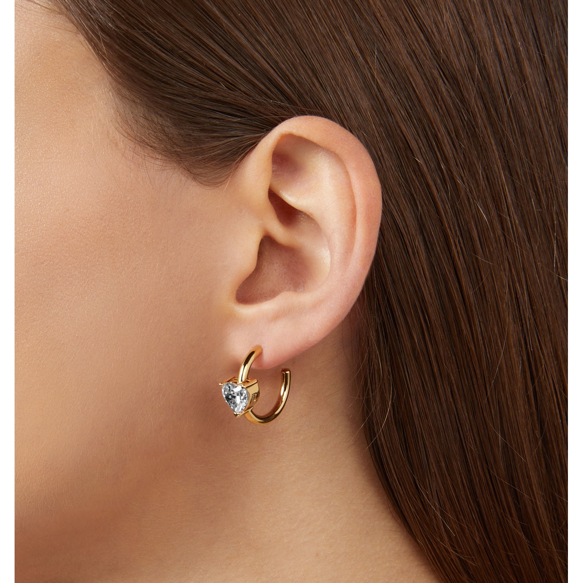 chiara ferragni first love earrings gold tone