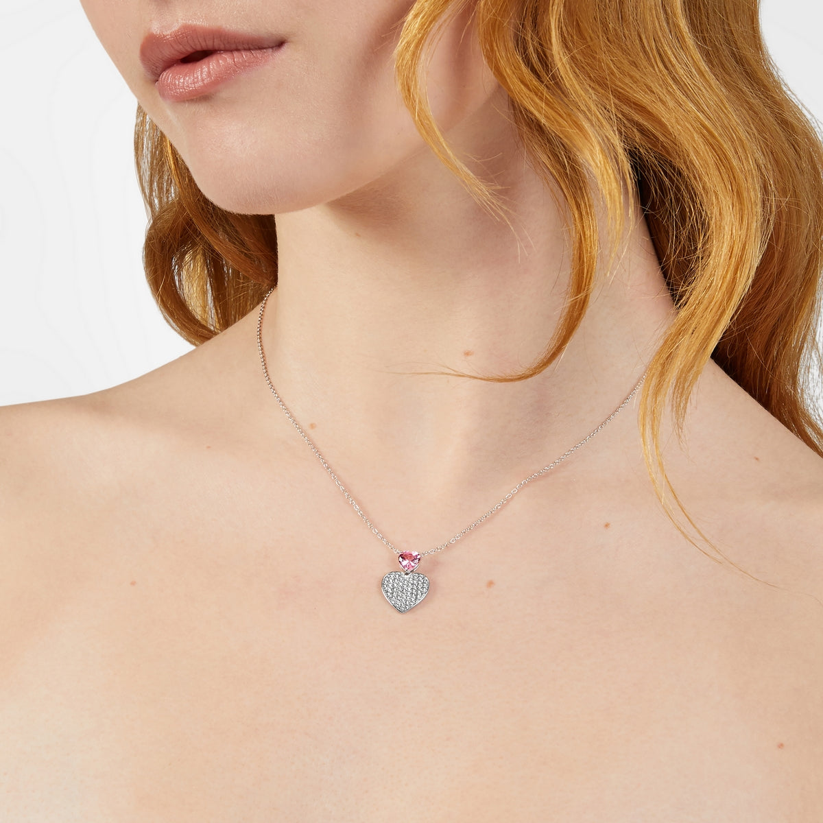 chiara ferragni silver heart pendant