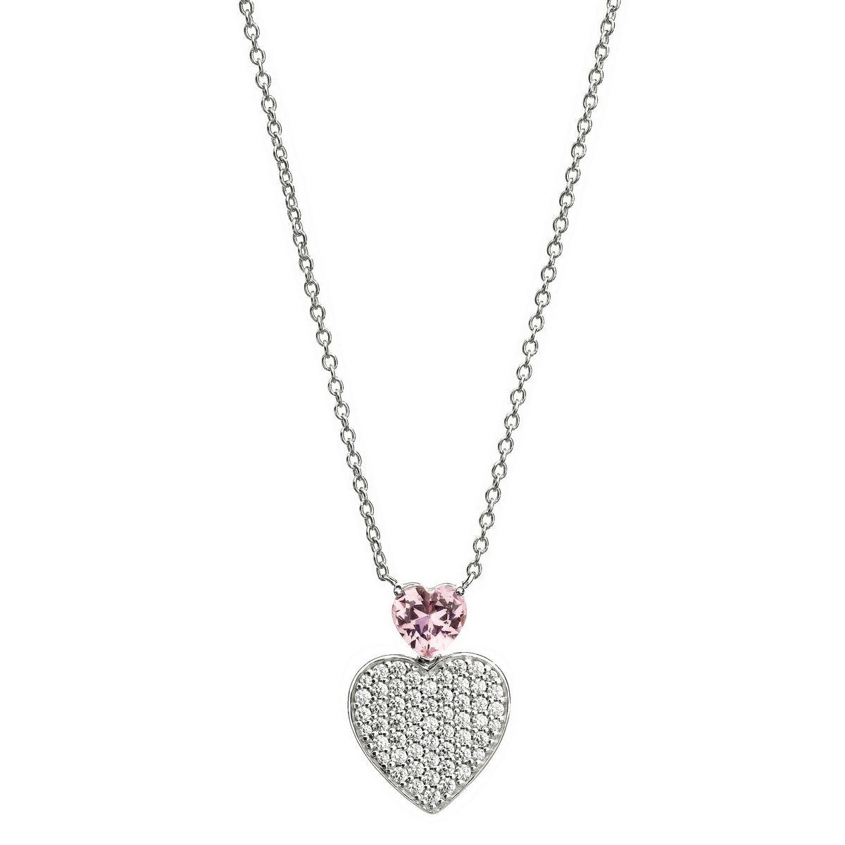 chiara ferragni silver heart pendant