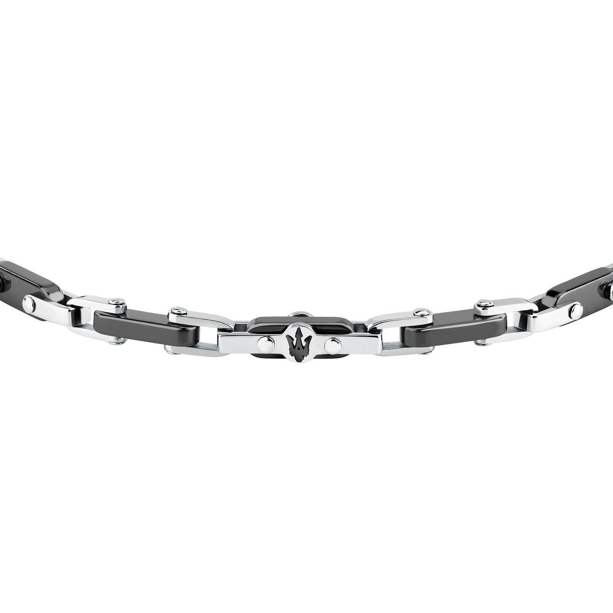 maserati jewels ceramic stainless steel bracelet black 19.5+3.5cm