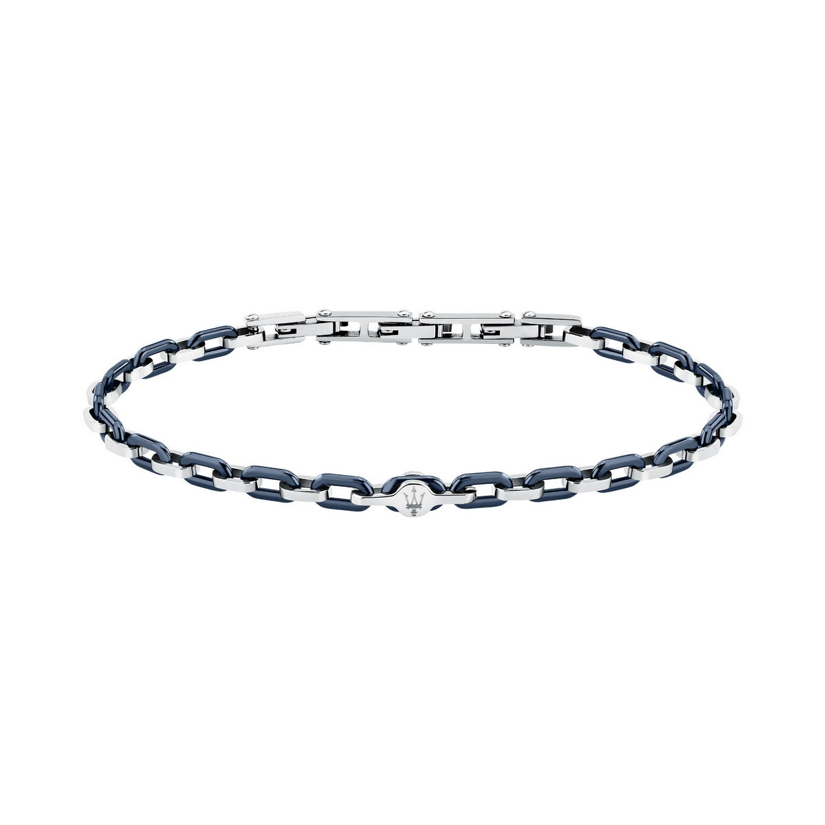 maserati jewels ceramic stainless steel bracelet ceramic blue 19+3cm