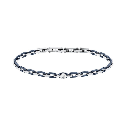 maserati jewels ceramic stainless steel bracelet ceramic blue 19+3cm