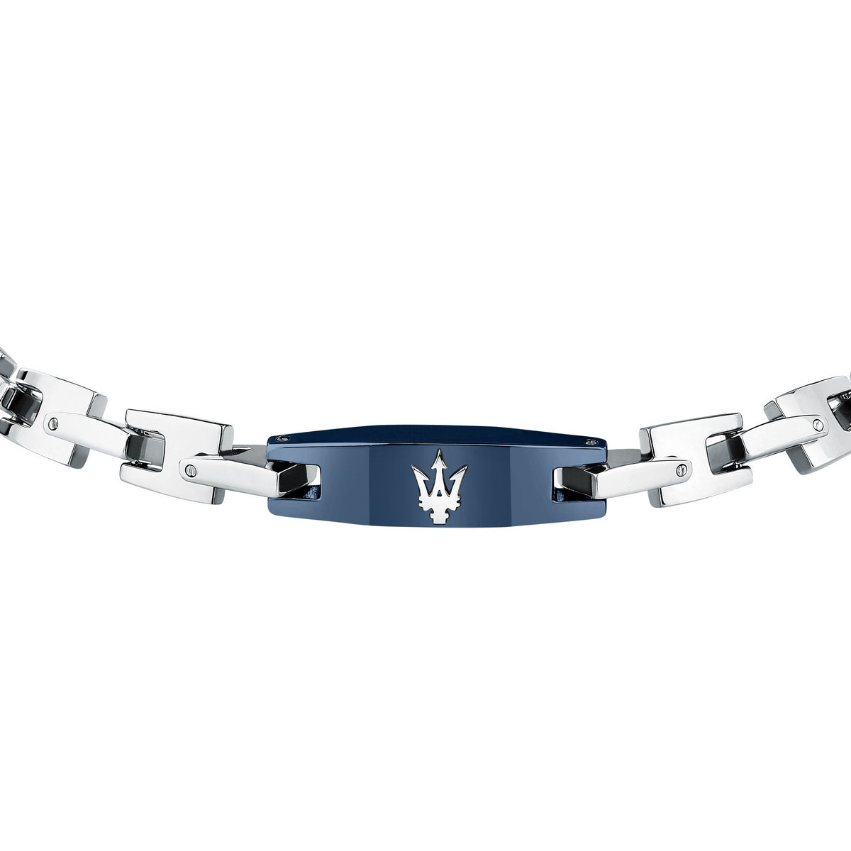 maserati jewels iconic bracelet stainless steel blue tag 19+3cm