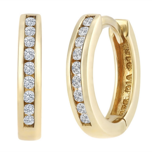 earrings 9ky 375 1.73 weight 18 diamonds 0.15 diamond weight