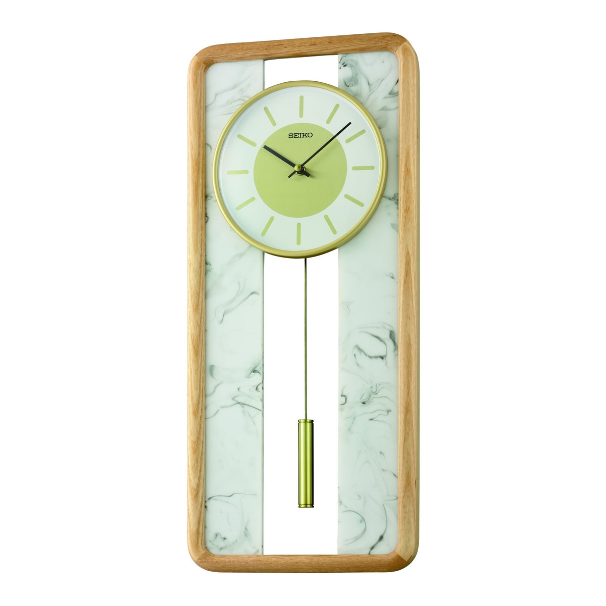seiko quartz wall pendulum clock