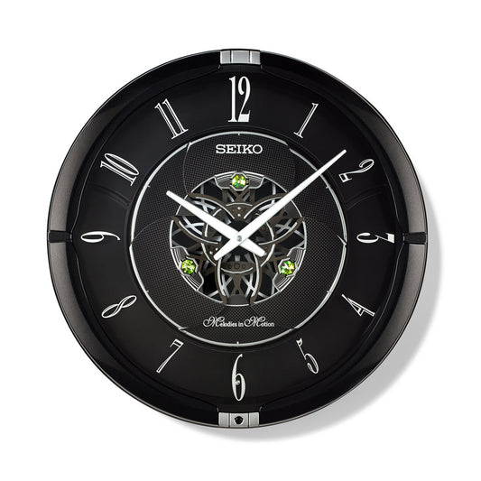 seiko quartz melody in motion wall clock