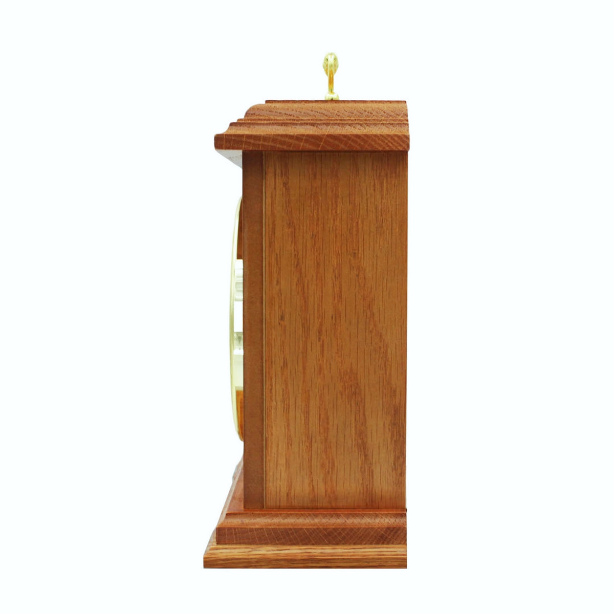 seiko quartz wooden mantel clock