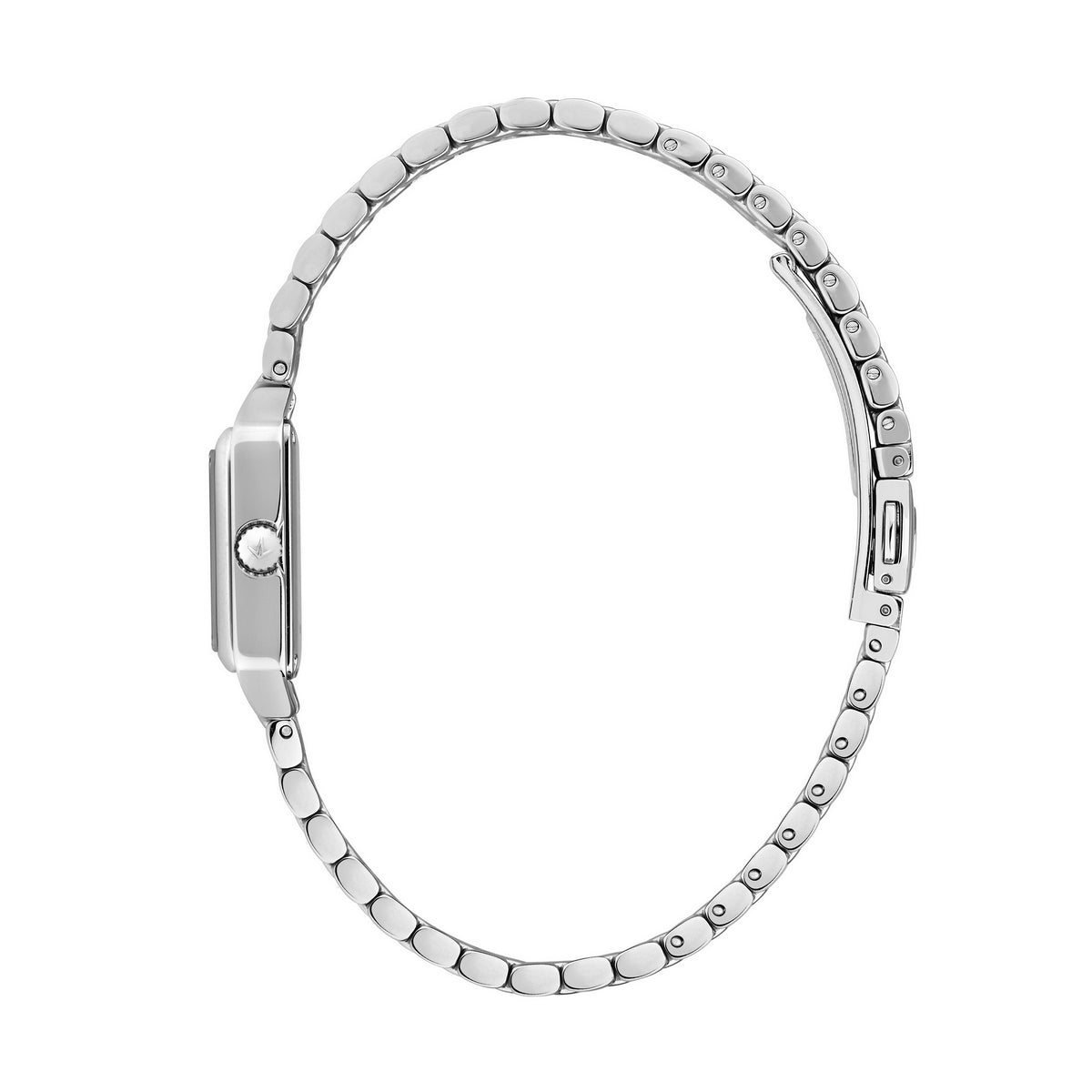 lucien rochat ladies quartz stainless steel white dial bracelet watch