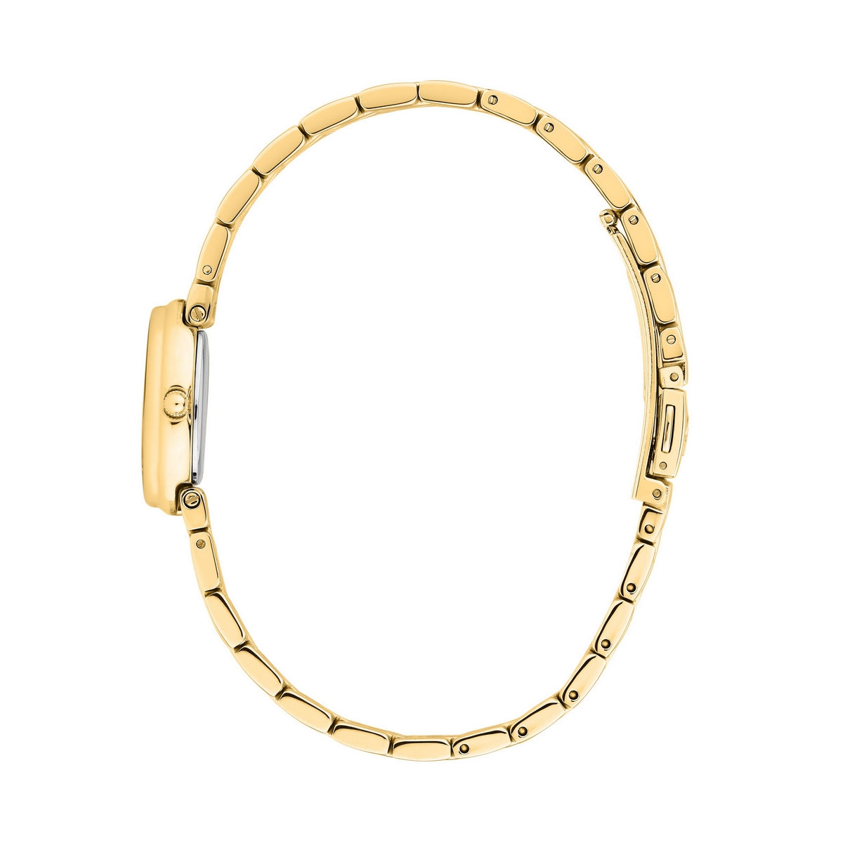 lucien rochat precieux 20mm 2h silver diamond dial gold plated bracelet