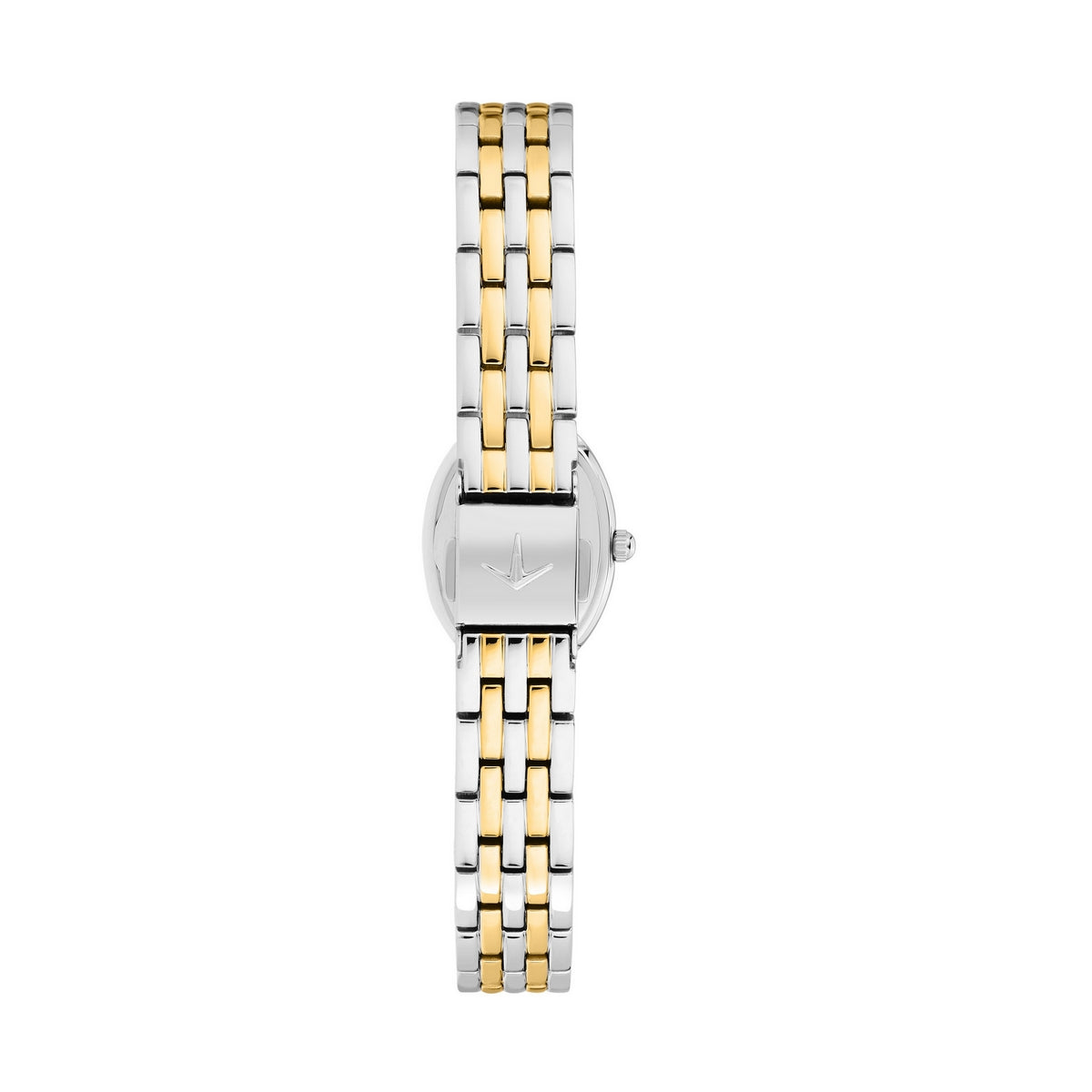 lucien rochat precieux 20mm 2h white silver dial two tone bracelet