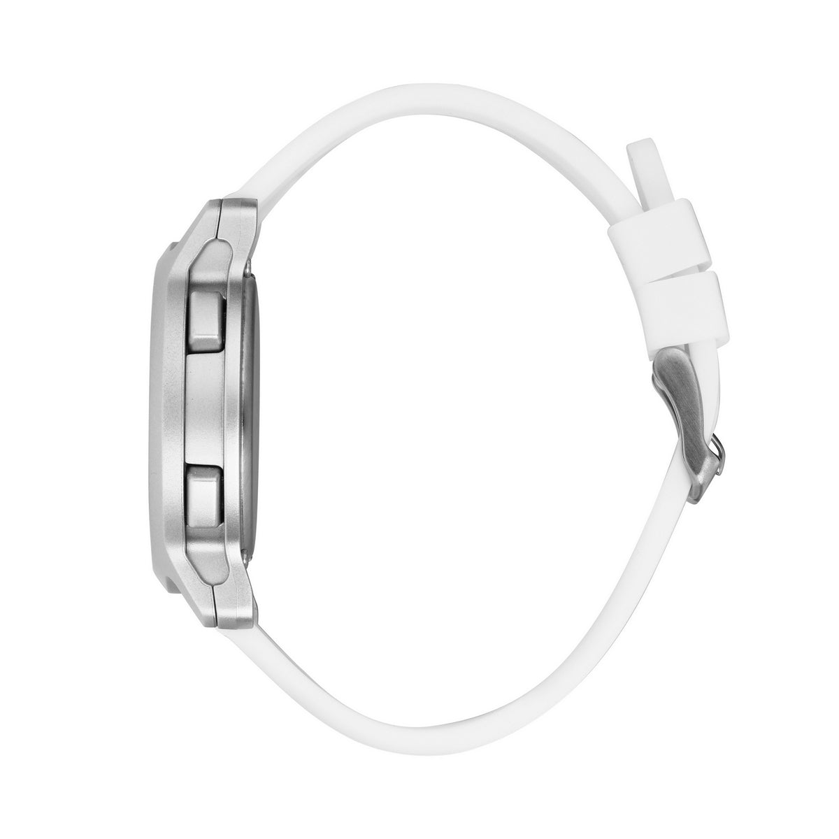 sector ex-27 43mm digital white dial white st