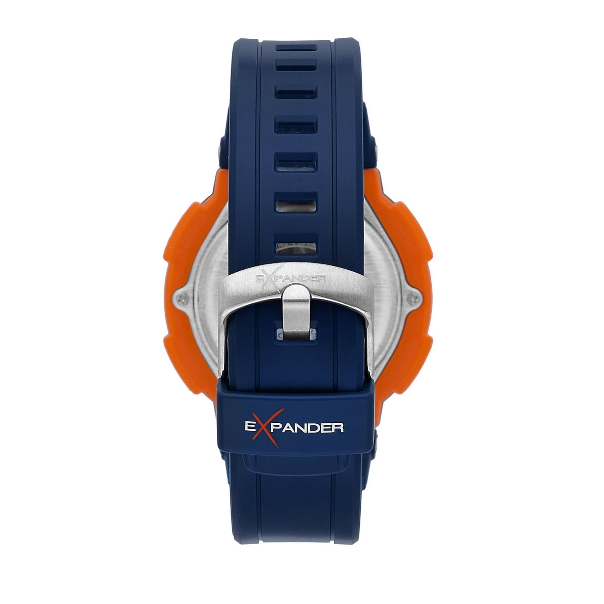 sector expander ex-35 51mm digital blue pu strap watch