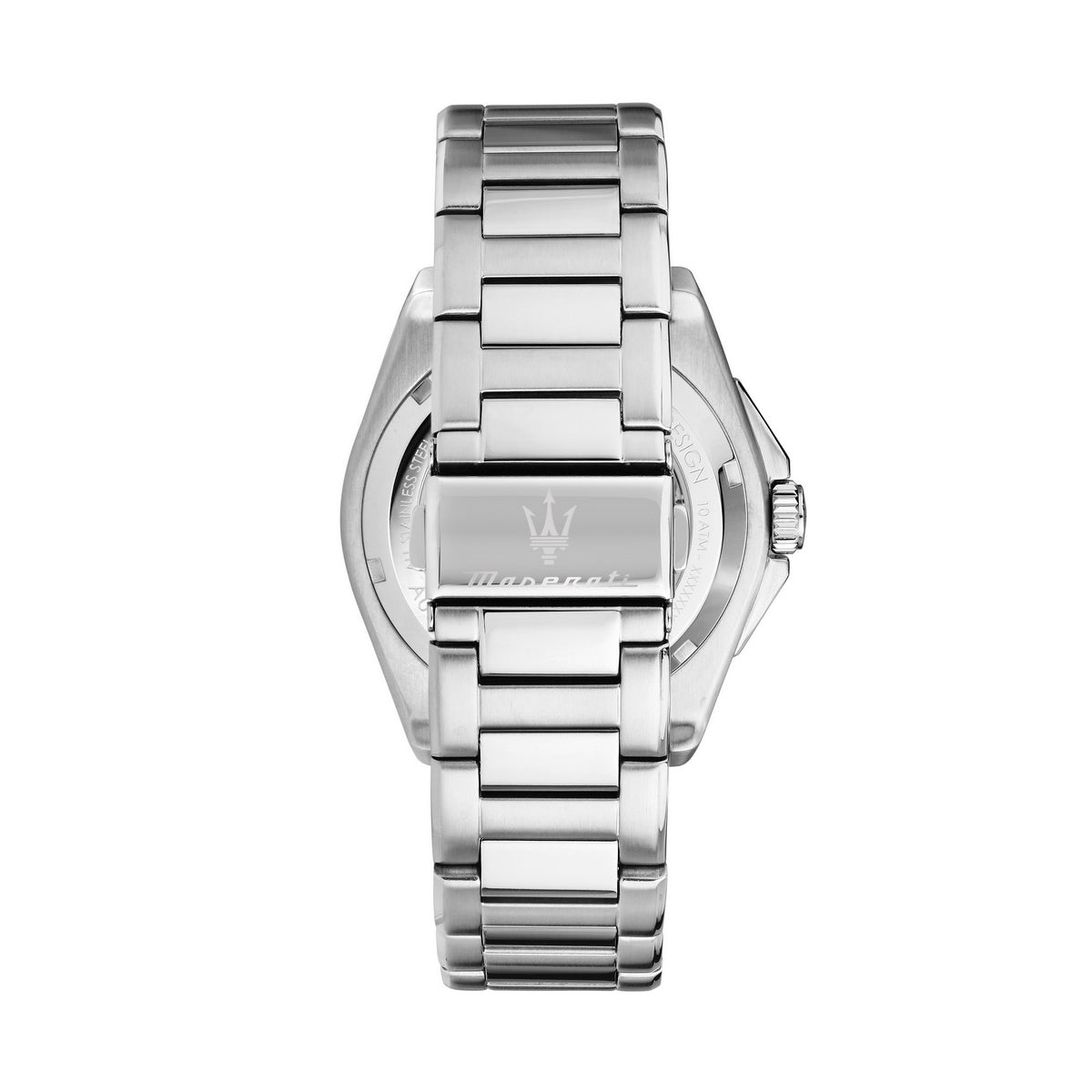 maserati velocita 41mm auto 3h blu dial stainless steel bracelet