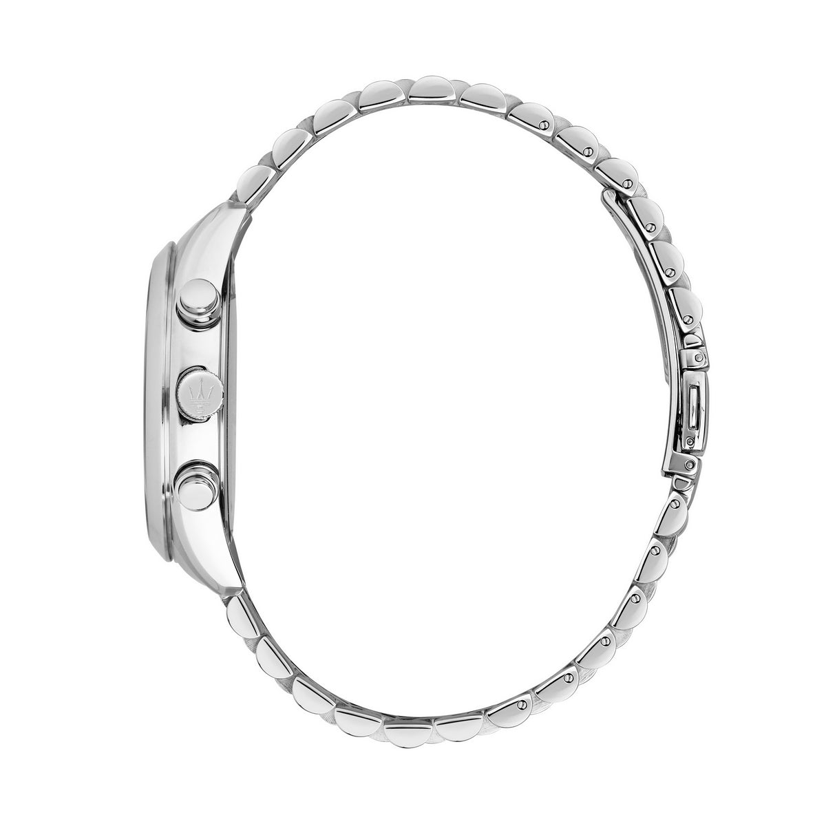 maserati attrazione 43mm mult green dial stainless steel bracelet