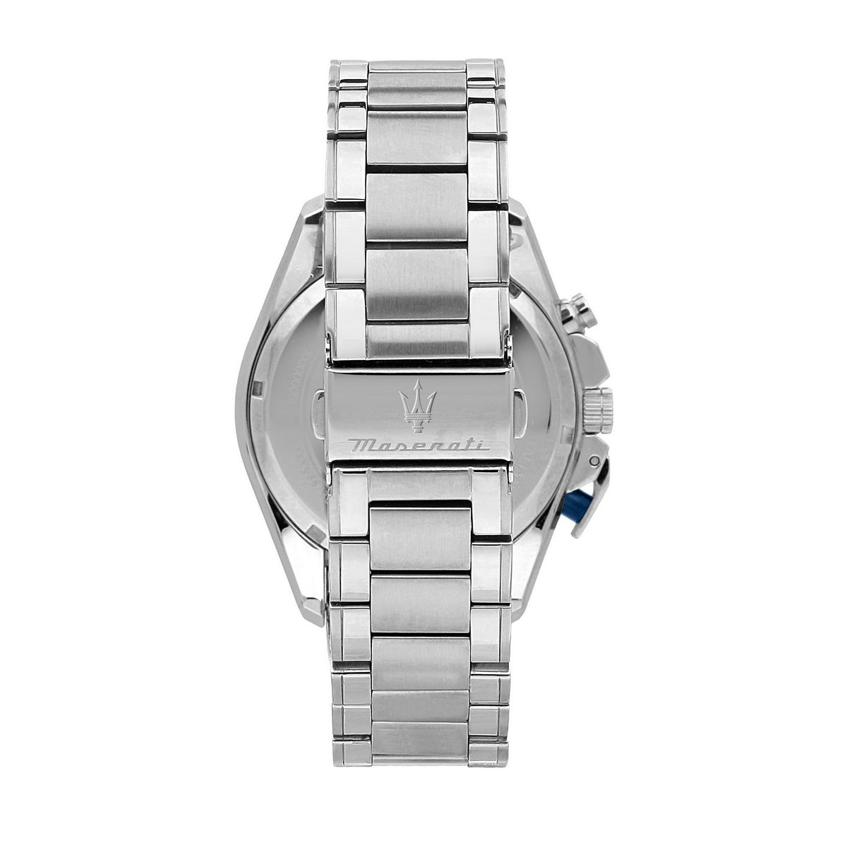 maserati traguardo 43mm chrono ocean blue dia stainless steel bracelet