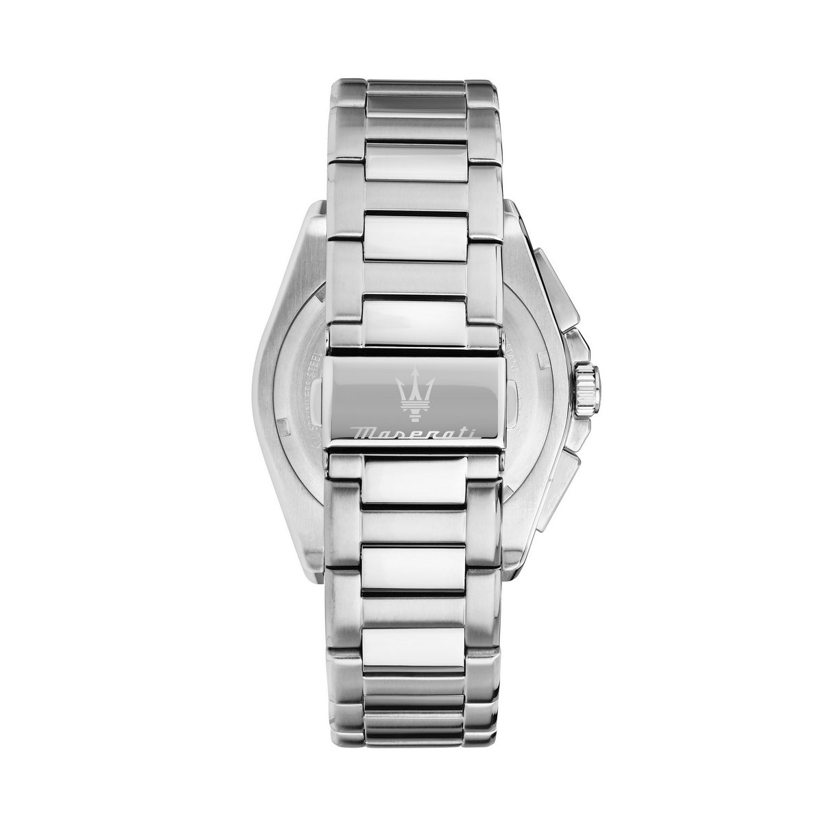 maserati velocita 43mm chrono white dial stainless steel bracelet