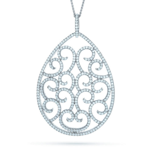 unique rose gold pendant