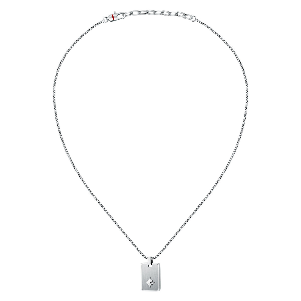 sector jewels marine necklace stainless steel windrose symbol 50+5cm