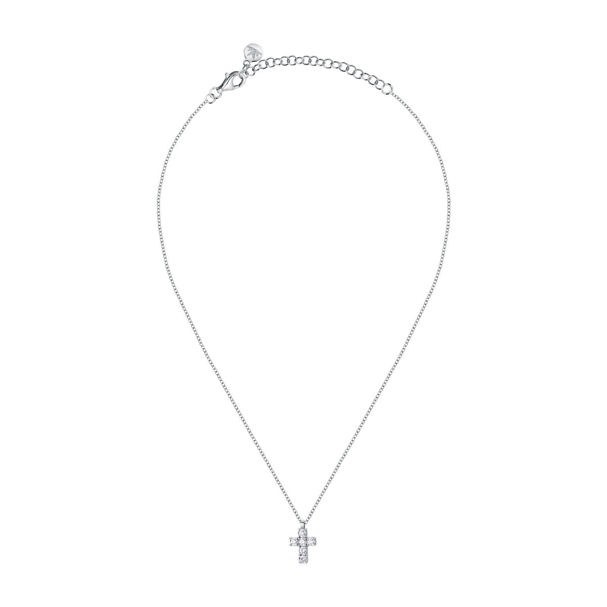 tesori pendant925 small cross cz 35+5cm