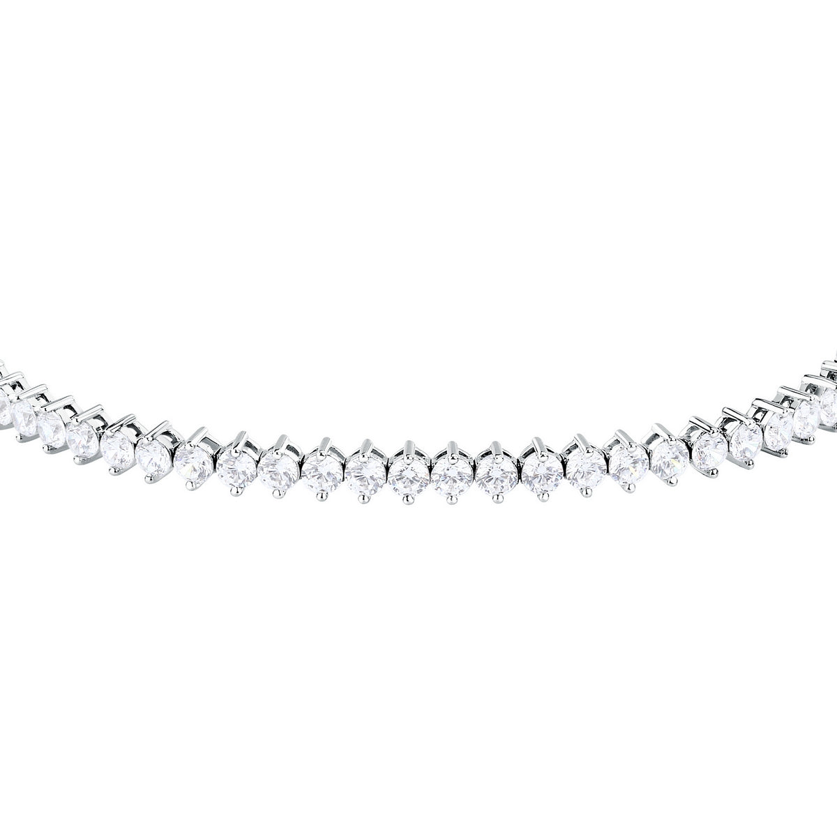 morellato silver tesori bracelet silv925 rh cz white 16+3cm