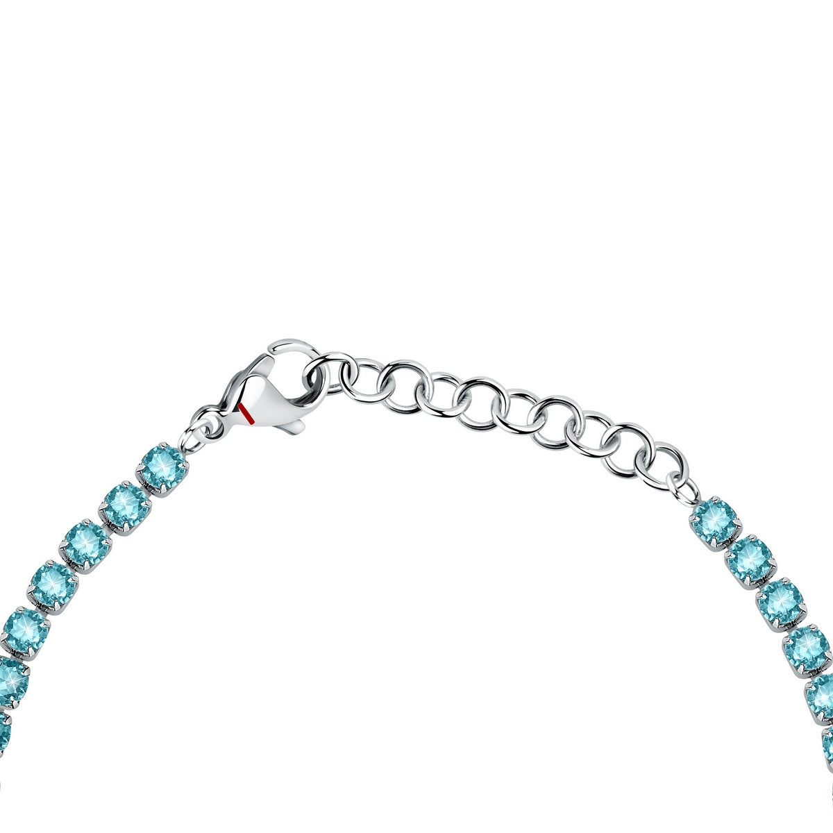 sector woman jewels tennis collection turquoise stone set bracelet