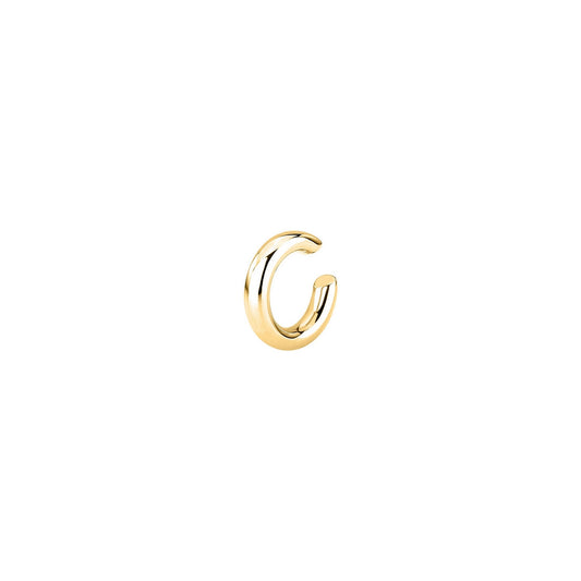 morellato 18k gold plated earcuff earr ss yg 1.6cm