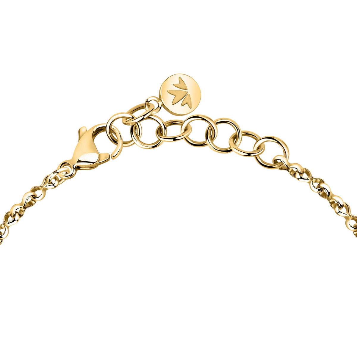 morellato 18k gold plated istanti bracelet ladybug stone  16+3cm