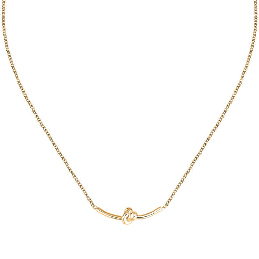 morellato 18k gold plated legame neckl ss yg 40+5cm