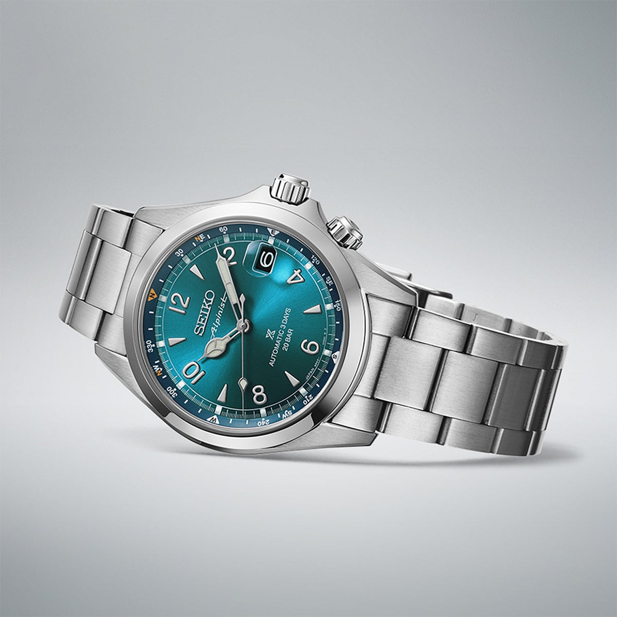 seiko prospex alpinist in tealpine