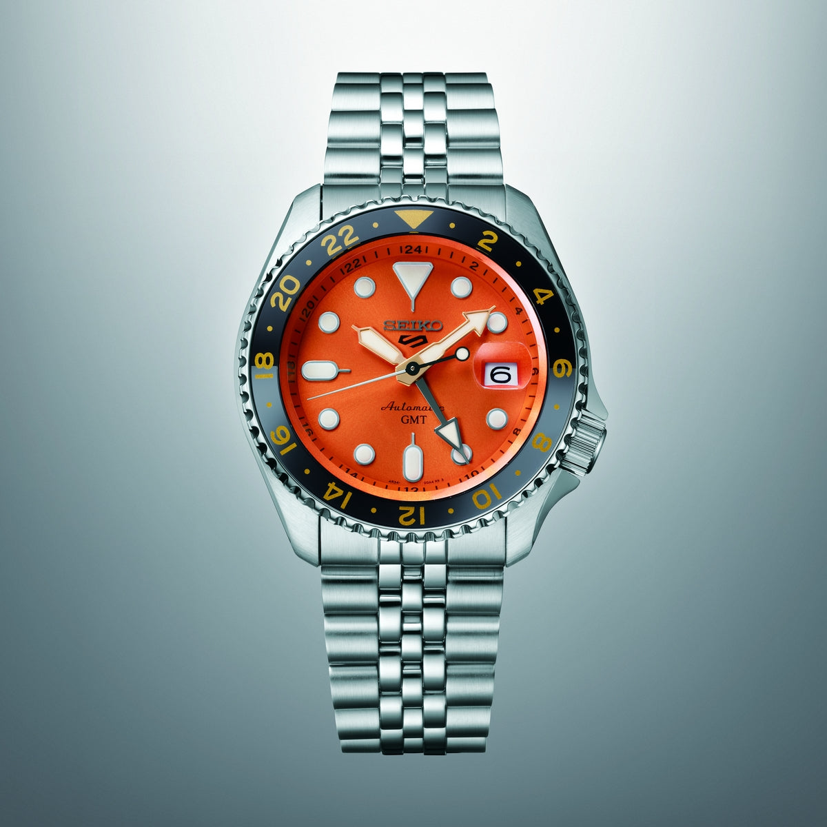 seiko 5 sports 'mikan orange' gmt skx re-interpretation