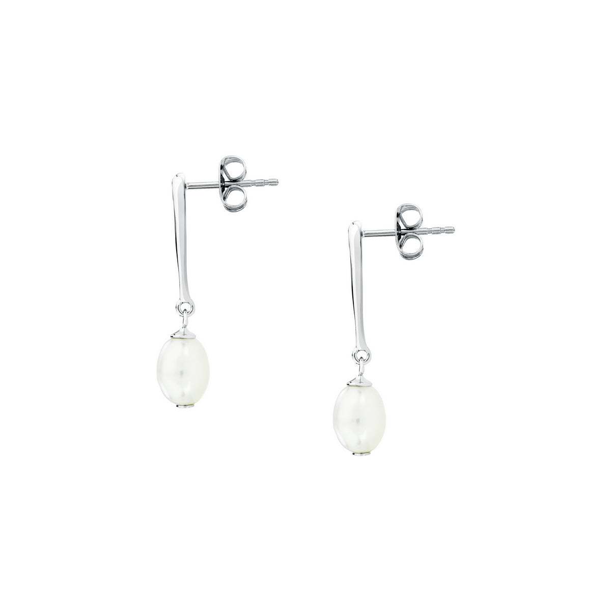morellato silver perla earring silv925 yg pearl 6-6.5mm