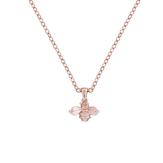 ted baker bellema: bumble bee pendant rose gold