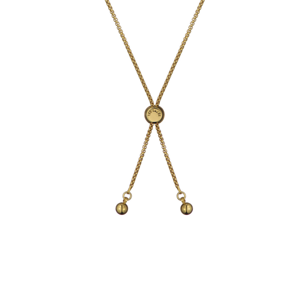 ted baker molina: monogram crystal adjustable bracelet gold tone