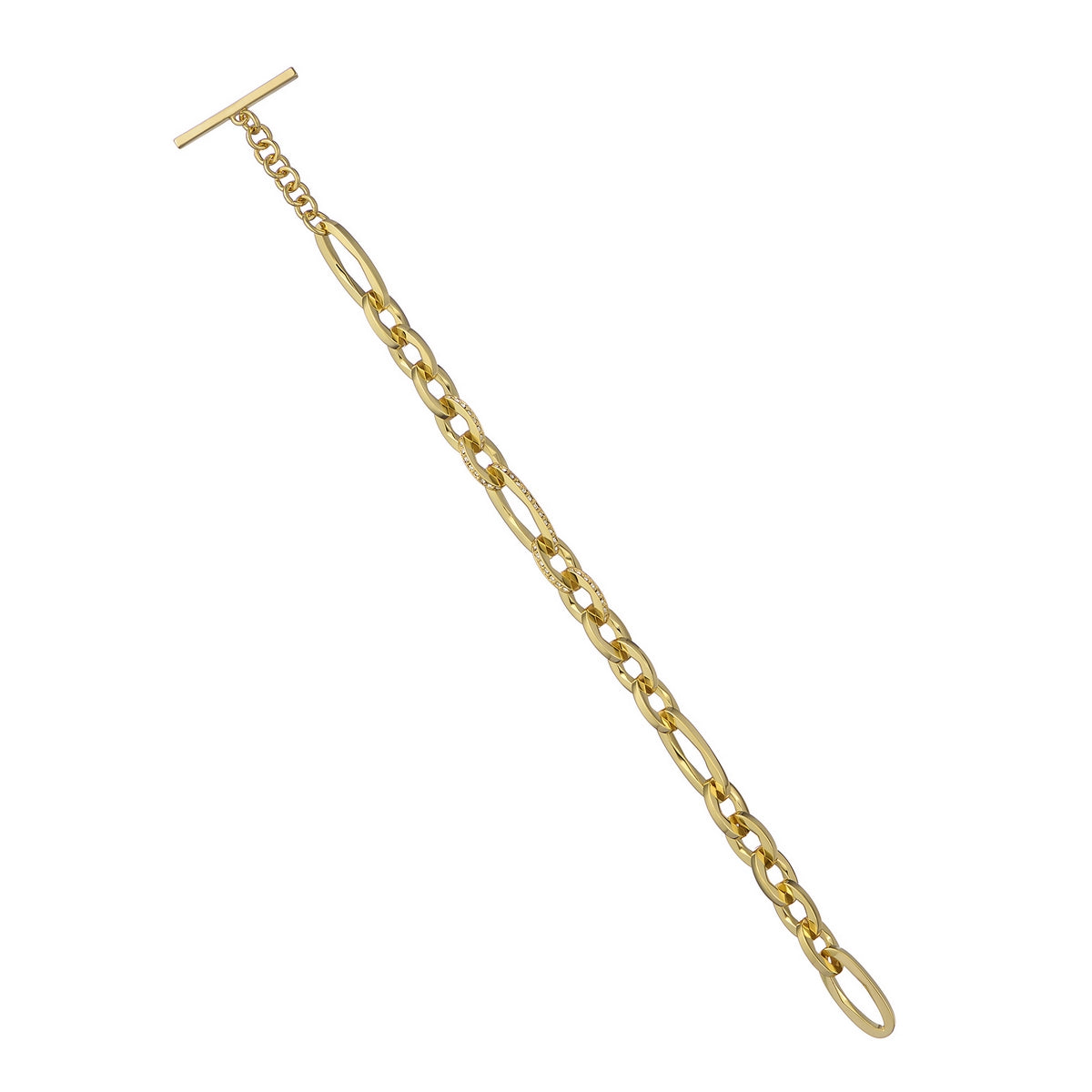 ted baker shianne: crystal shimmer gold tone chain bracelet