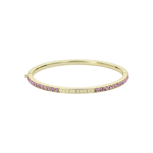 ted baker claudia: narrow crystal hinged bangle bracelet�
