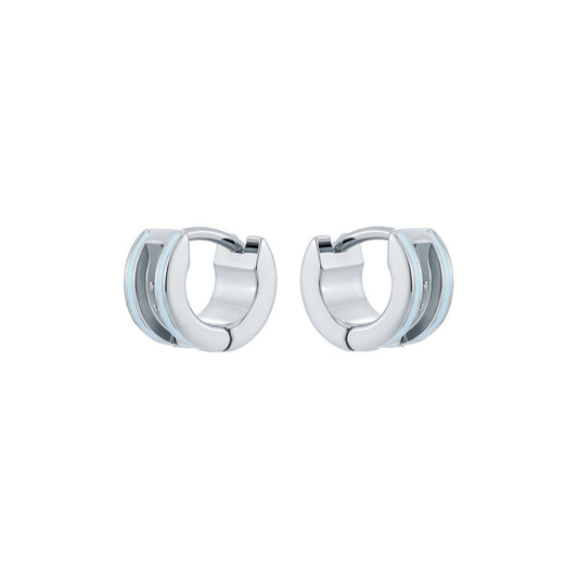 ted baker rolo: classic colour enamel roll huggie earrings