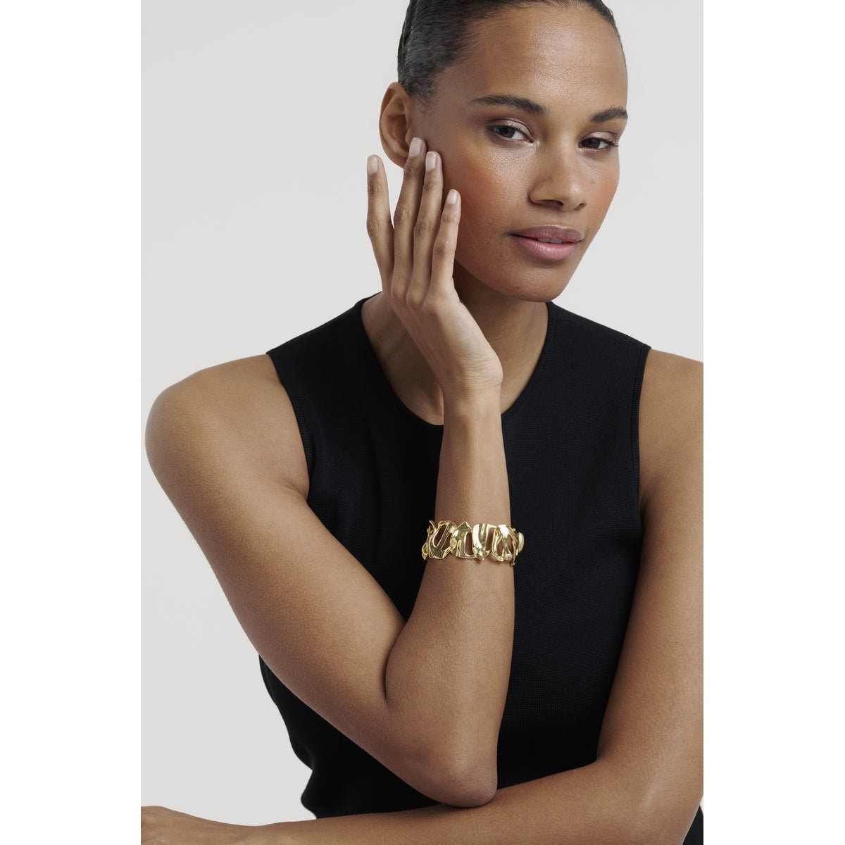 ted baker leila: abstract leaf cuff